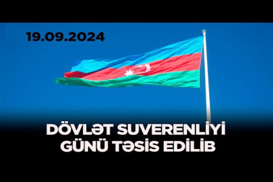 Dövlət Suverenliyi Günü təsis edilib
