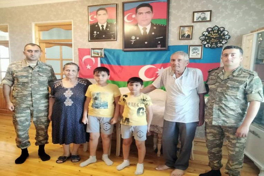 Qurban bayramında şəhidlərimizin xatirəsi anılıb