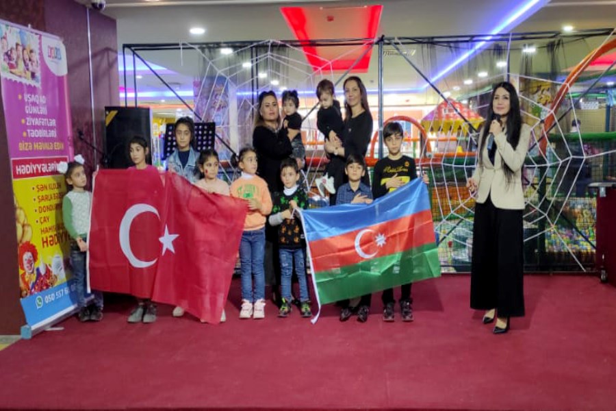 “Uşaqların Gələcəyi Naminə” İB-nin təşkilatçılığı ilə uşaqlar üçün bayram tədbiri keçirilib