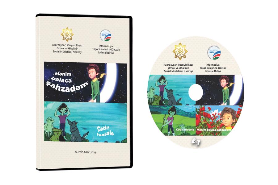 İki cizgi filmi surdotərcümə formatında hazırlanıb