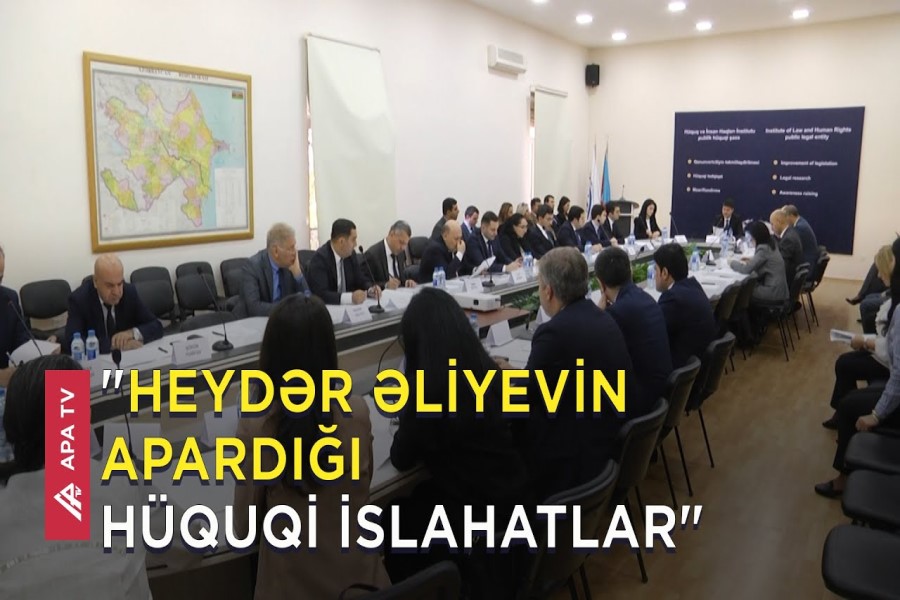 Hüquqi Ekspertiza və Qanunvericilik Təşəbbüsləri Mərkəzi elmi-praktiki konfrans təşkil edib - VİDEO