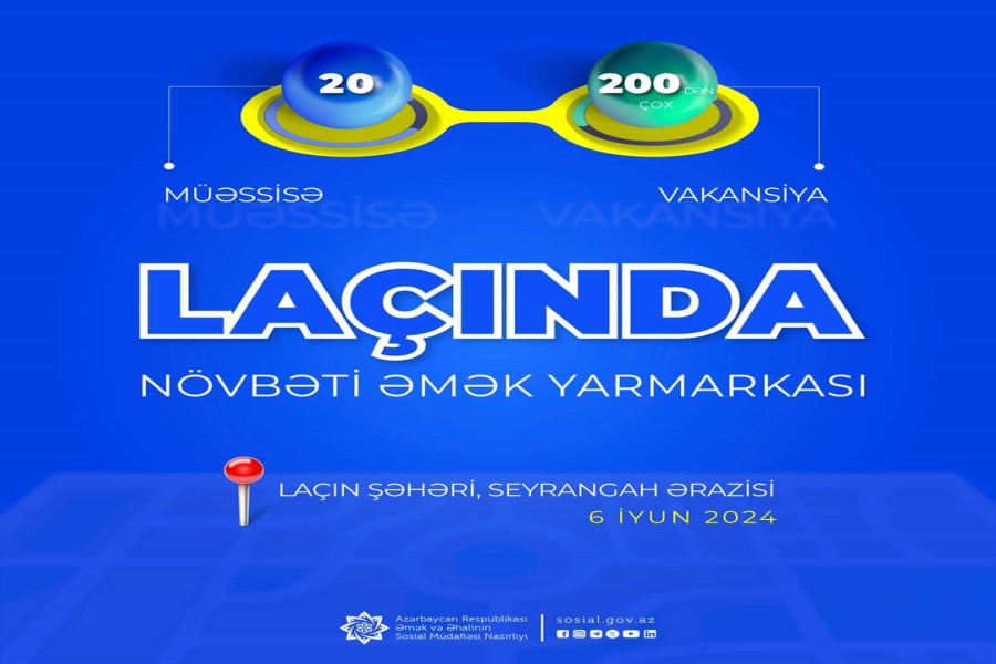 Laçında növbəti əmək yarmarkası keçiriləcək