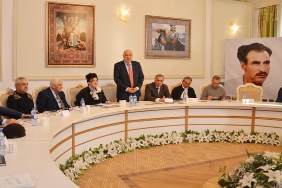 Azərbaycan Yazıçılar Birliyində İsmayıl Qarayevin xatirə gecəsi keçirilib - FOTOLAR