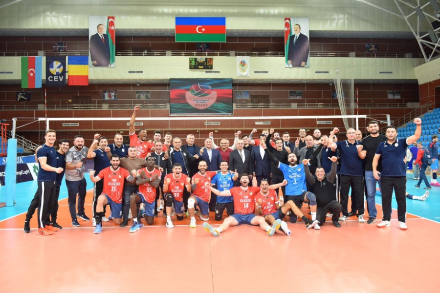 FHN-in “Xilasedici” voleybolçuları Çelenc Kubokunda növbəti raunda çıxdı