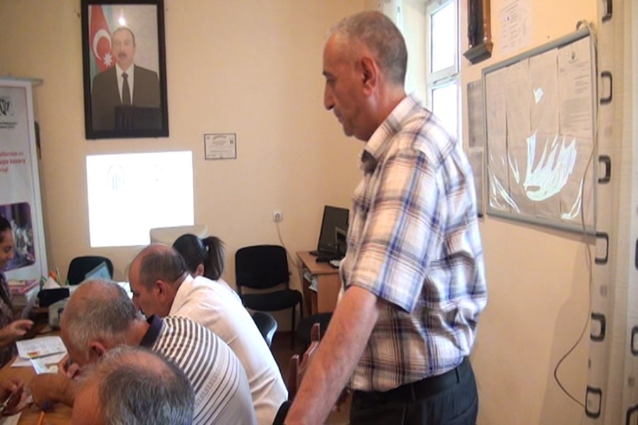 Layihə çərçivəsində Alıbəylidə təlimlər keçirilib
