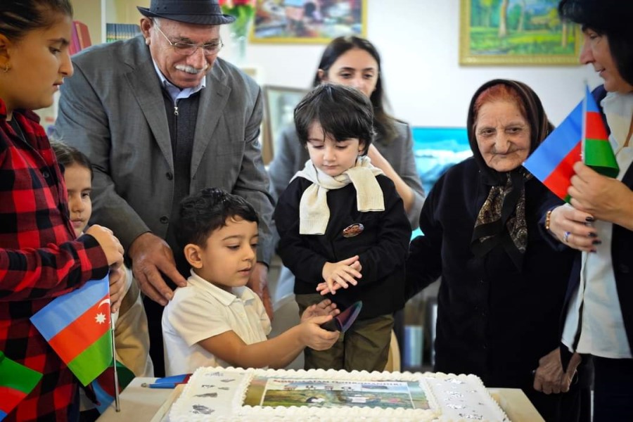 Ahıl şəxslər üçün sosial xidmət müəssisəsində şəhid ailələri ilə görüş keçirilib