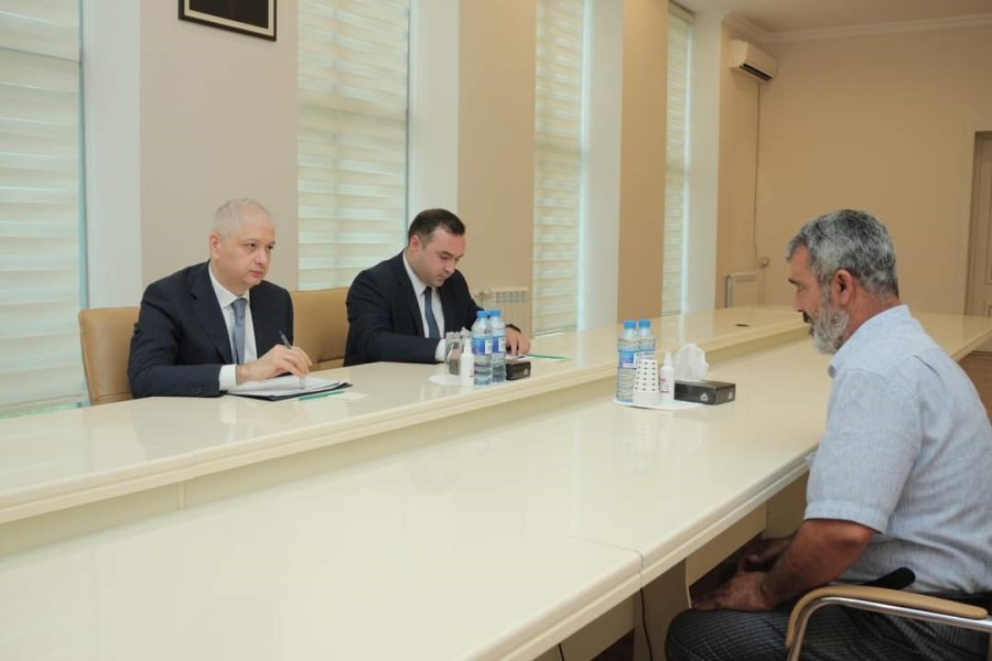 Nazir müavini Hidayət Abdullayev Masallı rayonunda vətəndaşları qəbul edib
