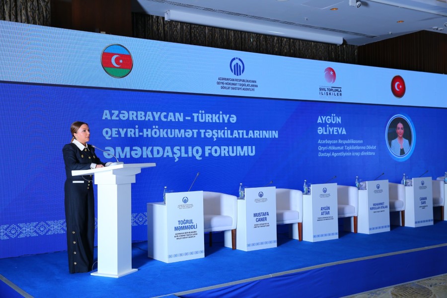 Azərbaycan və Türkiyə QHT-lərinin forumu hər il keçiriləcək - FOTO