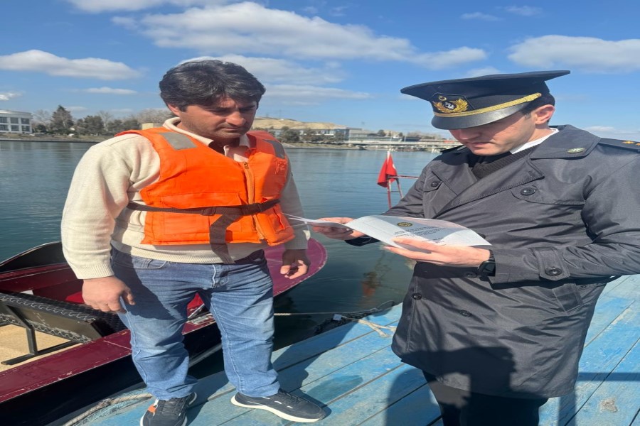 Təhlükəsizlik qaydalarını pozmuş kiçikhəcmli gəmi istifadəçisi cərimələnib