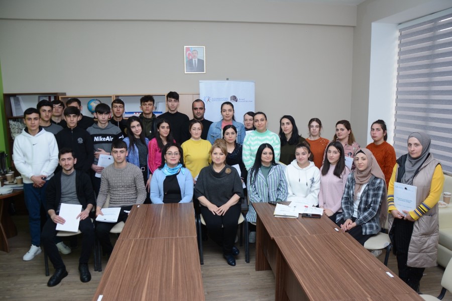 Gənclərin Maarifləndirilməsi İctimai Birliyinin növbəti təlimi Qəbələ rayonununda baş tutub