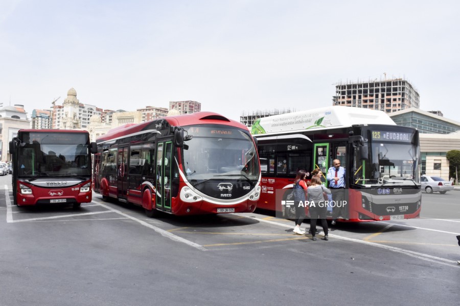 BNA: 223 avtobusun hərəkət intervalında gecikmələr var