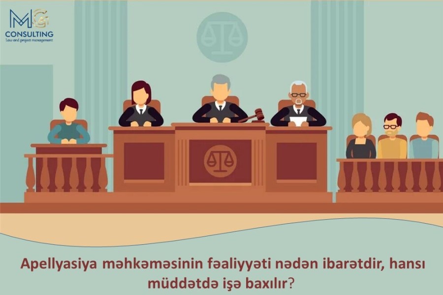 Apellyasiya məhkəməsinin fəaliyyəti nədən ibarətdir, hansı müddətdə işə baxılır?
