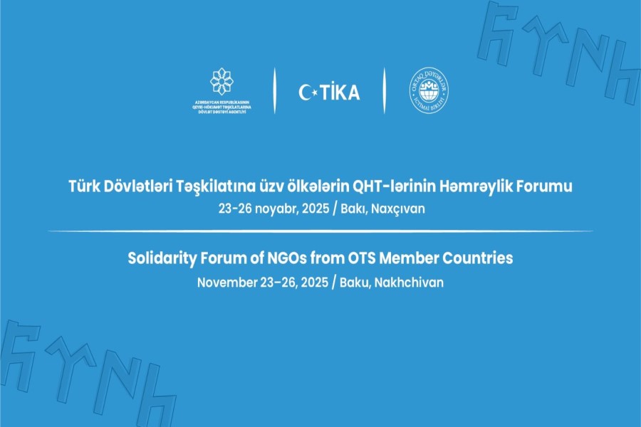 İlk dəfə Türk Dövlətləri Təşkilatına üzv ölkələrin qeyri-hökumət təşkilatları toplanır
