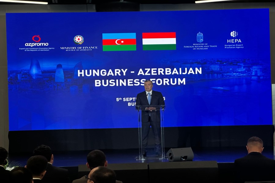 Sahil Babayev: "Ermənistanla sülh prosesi çərçivəsində elan edilmiş nəqliyyat və "yaşıl enerji" dəhlizləri Macarıstanla əməkdaşlıq üçün geniş imkanlar açır"