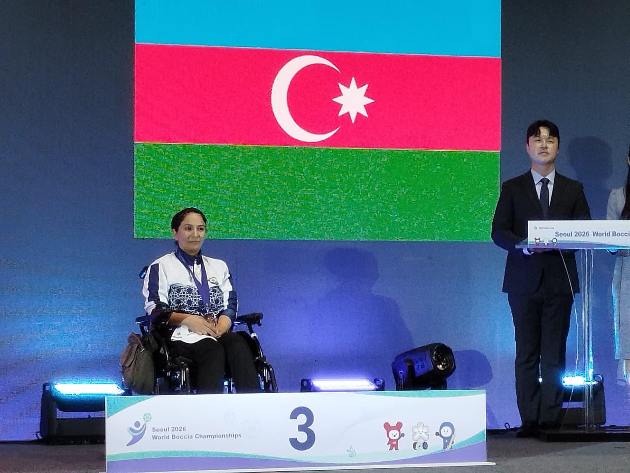Sona Ağayeva boccia üzrə dünya çempionatında bürünc medal qazandı