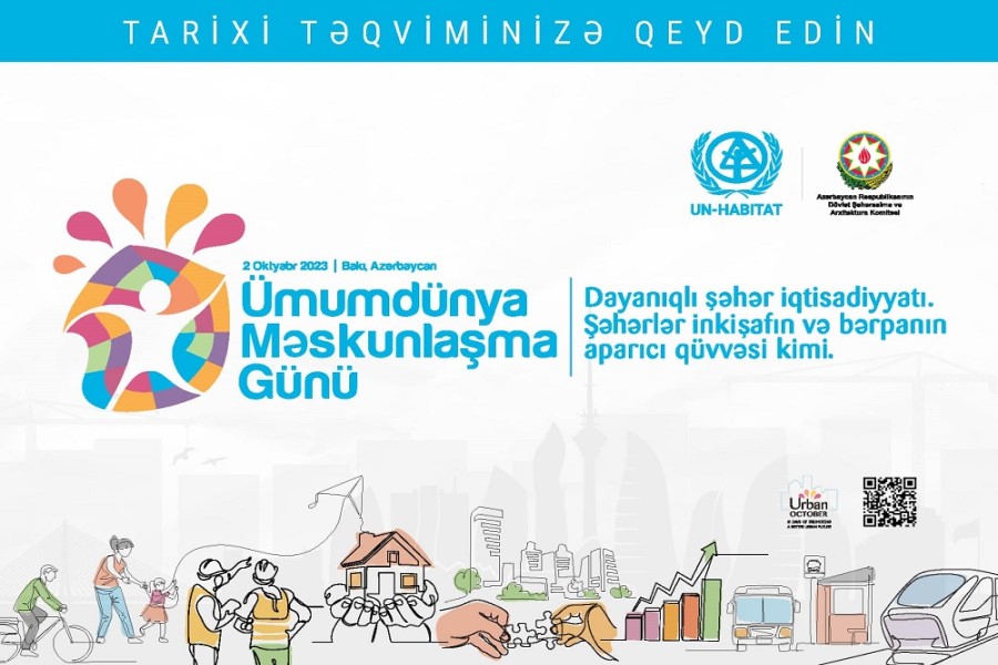 Ümumdünya Məskunlaşma Günü qeyd olunacaq