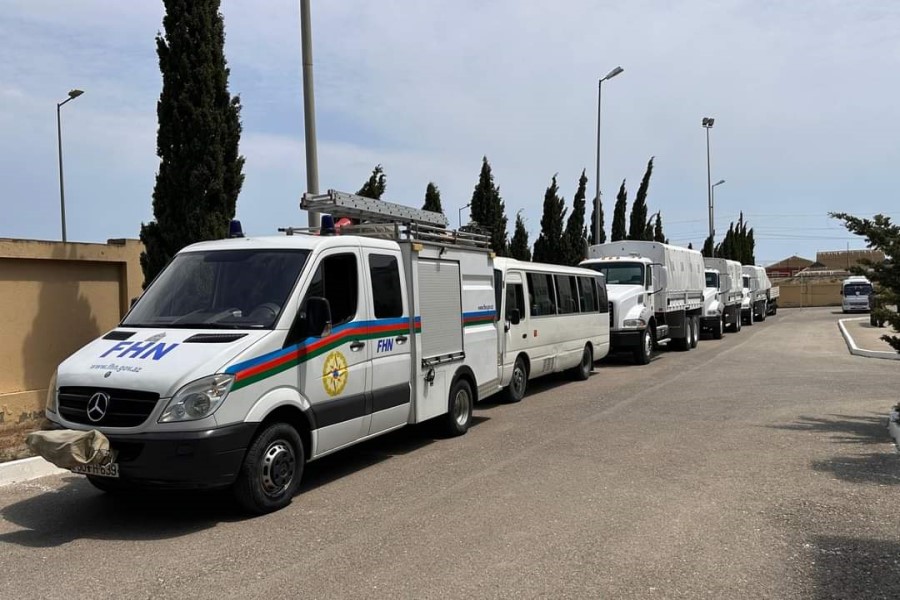 FHN-in Beynəlxalq Axtarış-xilasetmə Dəstəsi daha bir taktiki-xüsusi təlim keçirib
