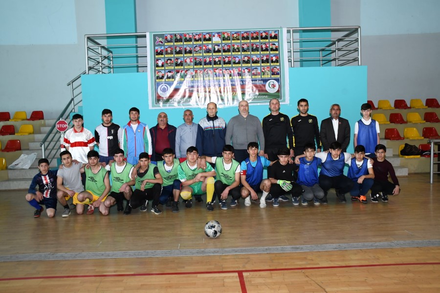 Agentliyin dəstəyi ilə şəhidlərin xatirəsinə həsr olunmuş mini futbol üzrə turnirə start verilib