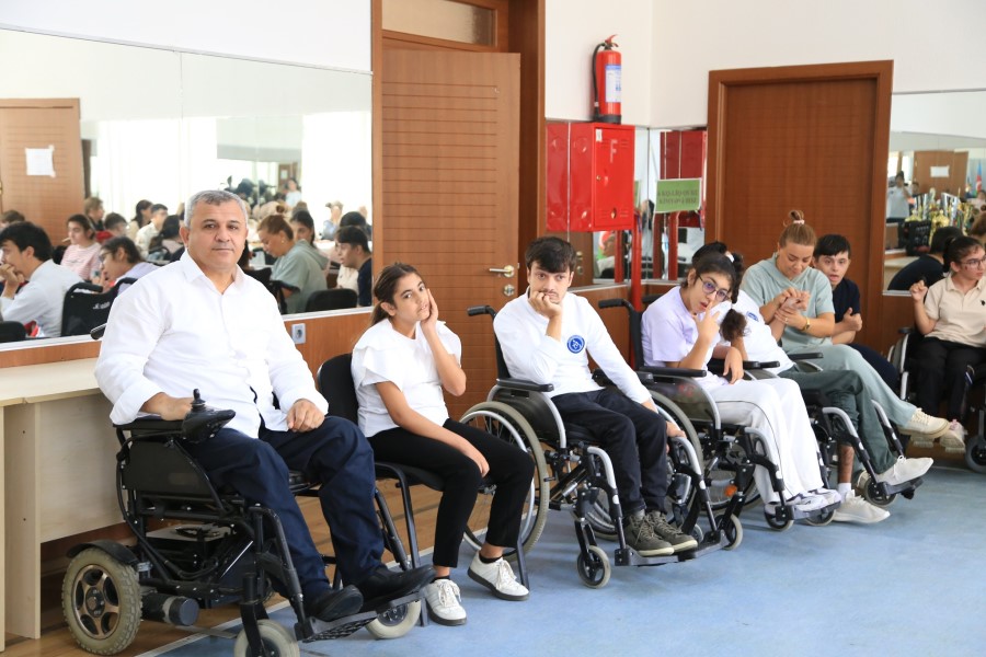 Azərbaycan idmançıları Qazaxıstanda keçiriləcək Boccia yarışına hazırlaşırlar - VİDEOLAR
