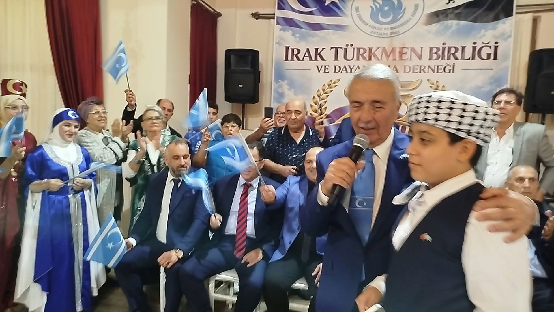 İraq Türkmən Birliyi və Həmrəylik Dərnəyi 25 illiyini möhtəşəm gecə ilə qeyd edib