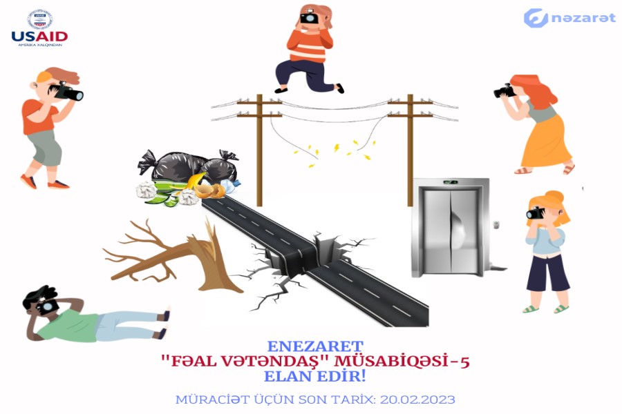 “Fəal vətəndaş” müsabiqəsi 5 elan edildi - İştirak et və Qazan!