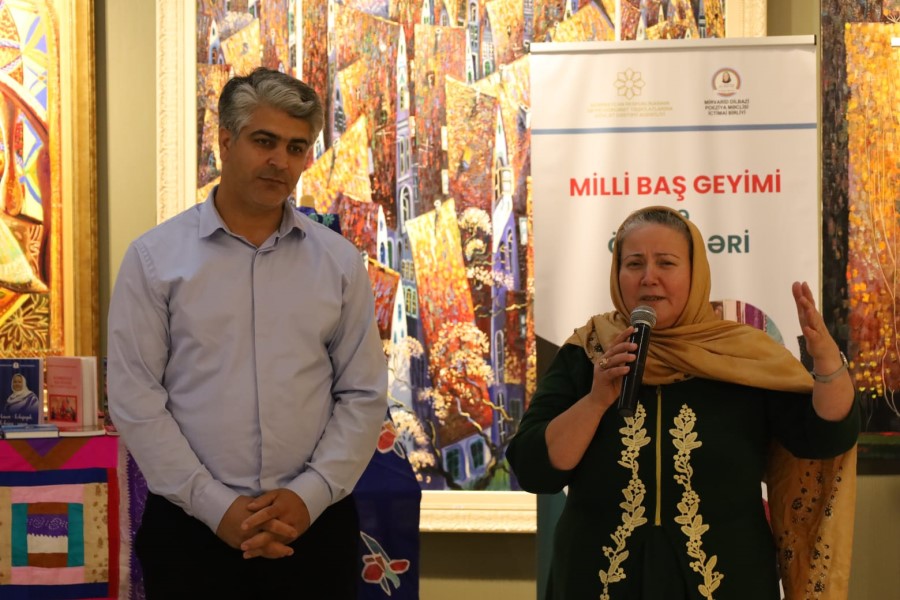 “Milli baş geyimi və örtükləri” layihəsi çərçivəsində Xətai Sənət Mərkəzində tədbir və sərgi keçirildi - FOTOLAR