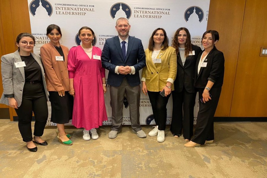 QHT sədri Kəmalə Aşumova ABŞ-da təcrübə proqramında iştirak edib - FOTO