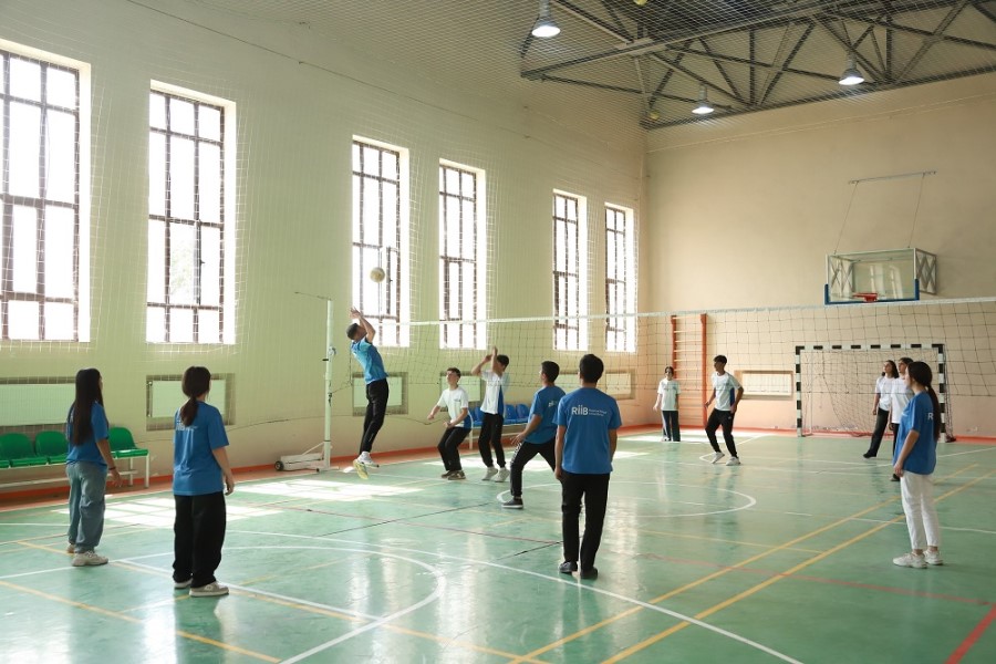 Qəbələ rayonunda könüllülər üçün voleybol yarışı təşkil olunub - FOTOLAR