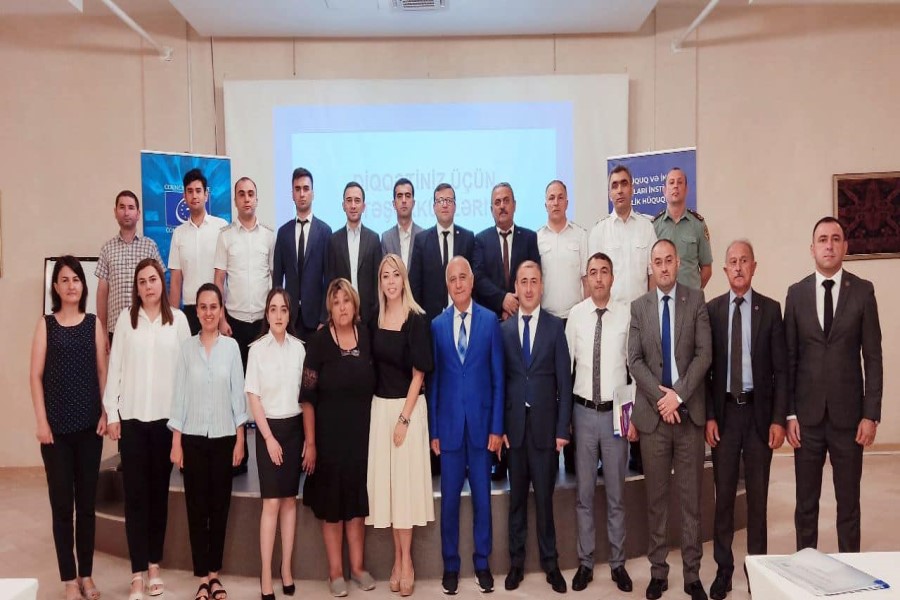 Avropa Şurası ilə əməkdaşlıq çərçivəsində növbəti təlim Şəki şəhərində keçirilib