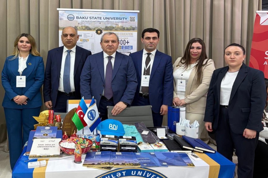BDU Almatıda təhsil sərgisində təmsil olundu
