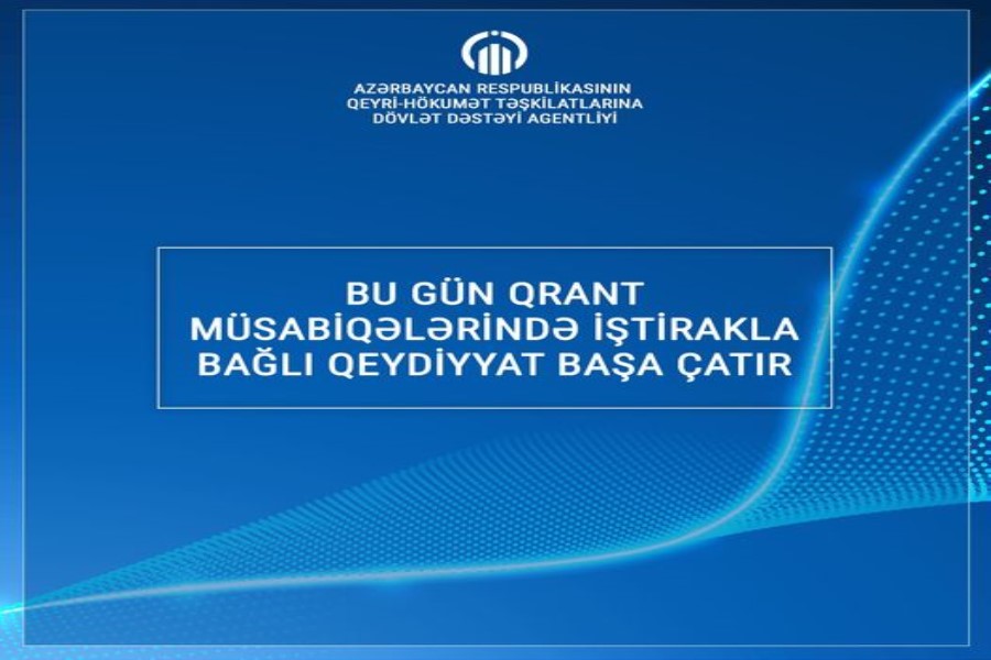 Diqqət! Hörmətli QHT nümayəndələri!