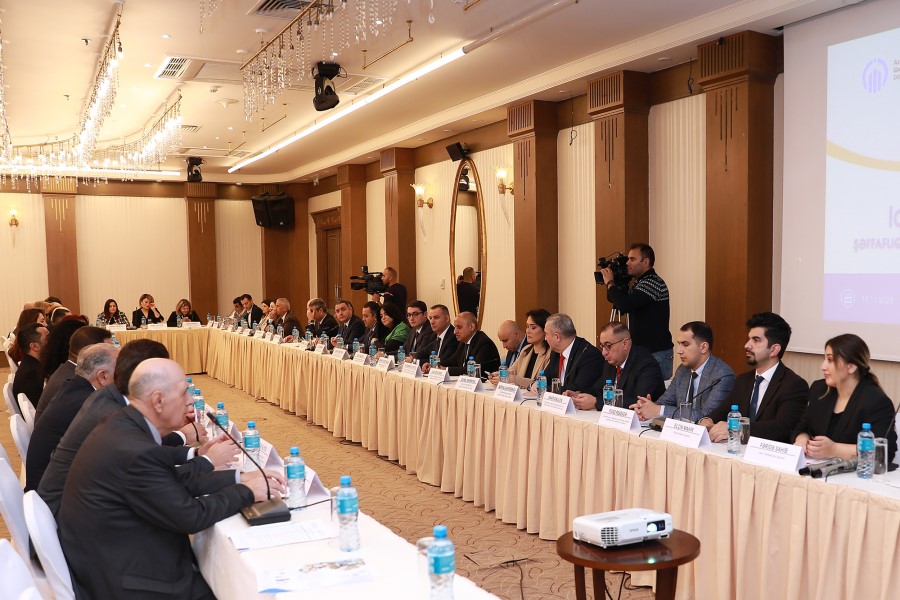 “İctimai iştirakçılıq: şəffaflıq, hesabatlılıq və informasiya açıqlığı” mövzusunda konfrans keçirilib - FOTO +VİDEO