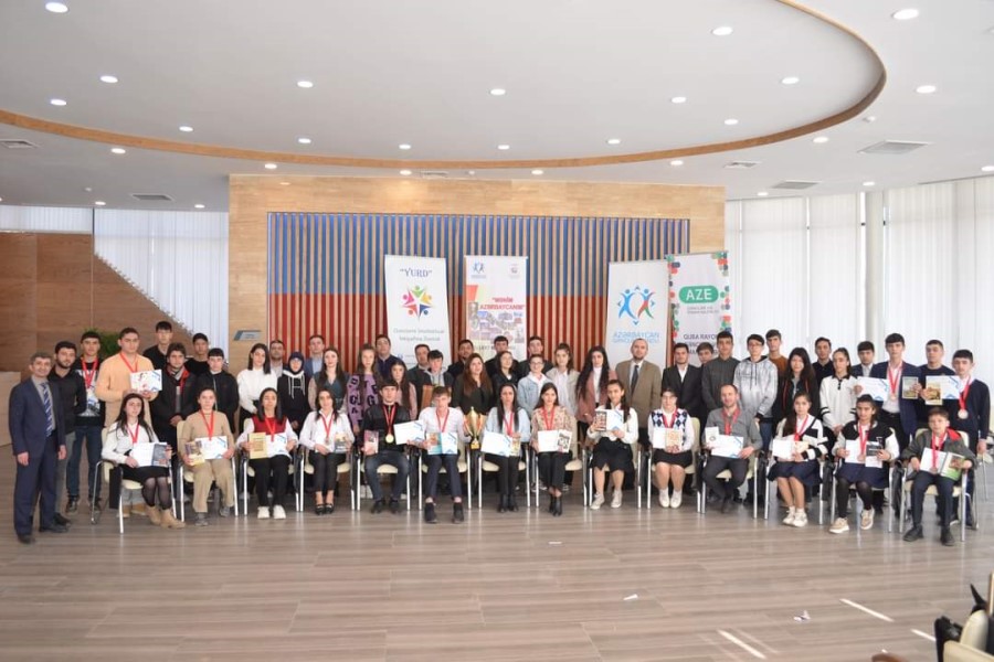 Qubada “Mənim Azərbaycanım” intellekt marafonu layihəsinin final turniri keçirilb - FOTO
