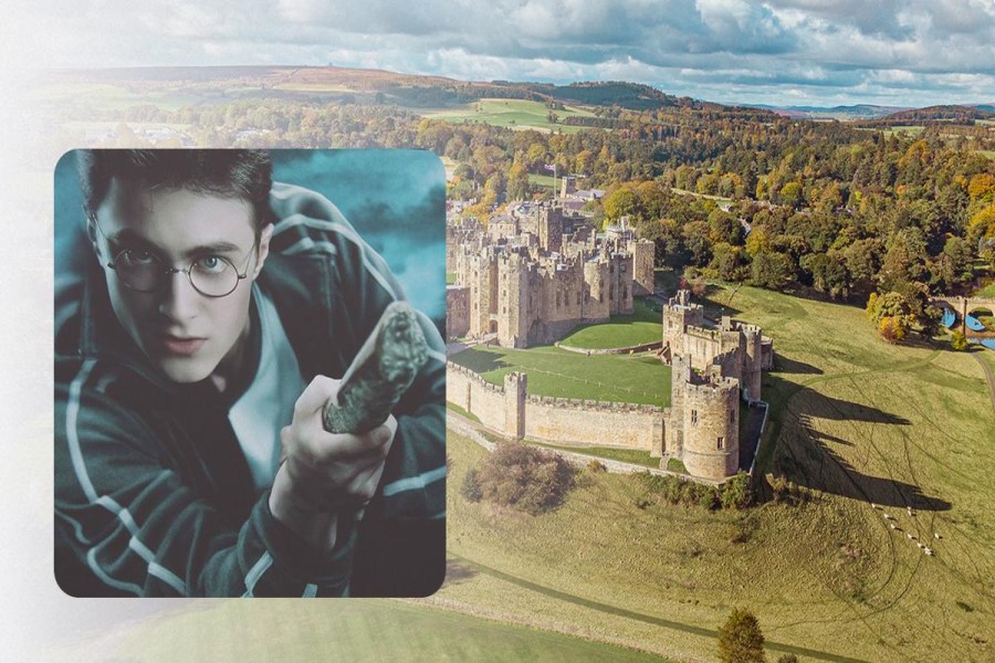 Harri Potter filminin çəkildiyi qala və onu necə tapmaq olar