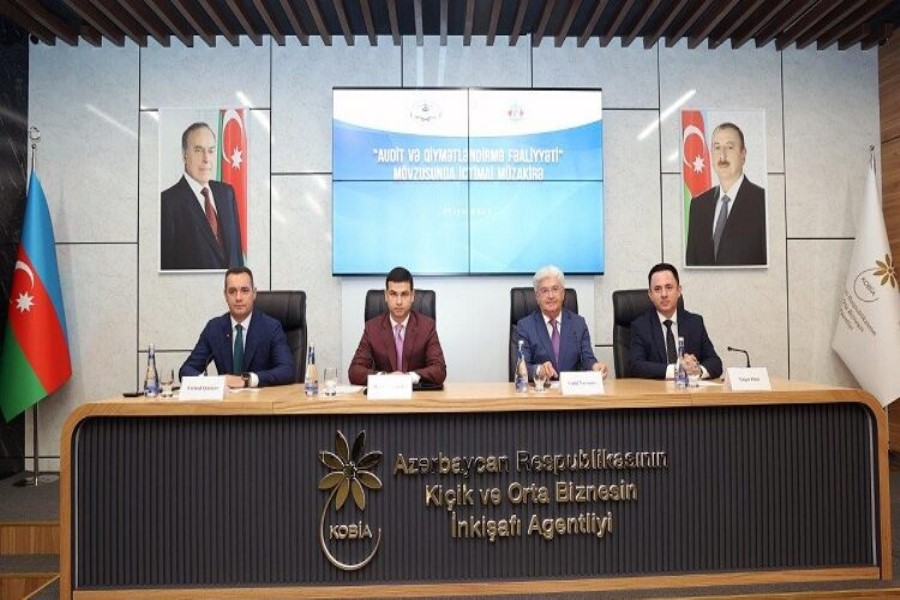 AQC sədri qiymətləndirmə sektorunun inkişafı ilə bağlı təkliflər irəli sürüb -FOTOLAR