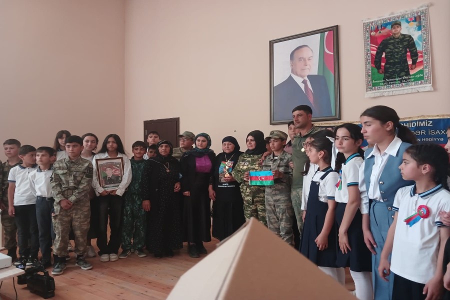 QHT Tarixi Zəfərin 5 illik yubileyinə həsr edilmiş silsilə tədbirlər keçirir - FOTOLAR