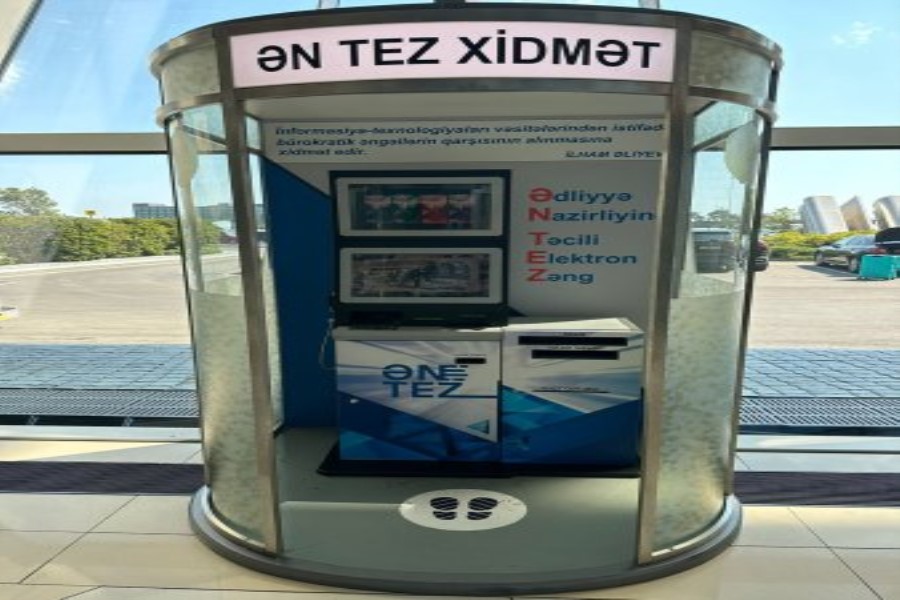 ƏN TEZ xidməti bu gündən Heydər Əliyev Beynəlxalq Aeroportunda fəaliyyətə başlayıb