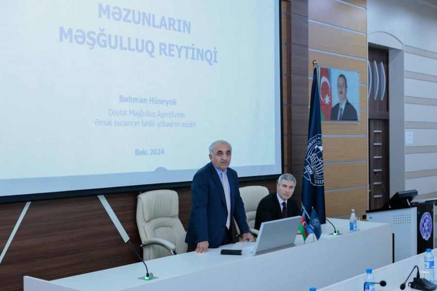 “Məzunların məşğulluq reytinqi” platformasının təqdimatı olub - FOTOLAR