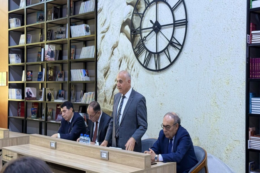 "Suverenliyin zəfər yolu: reallaşan ideyalar, hüquqi əsaslar, siyasi paralellər" kitabının növbəti təqdimatı keçirilib - FOTOLAR