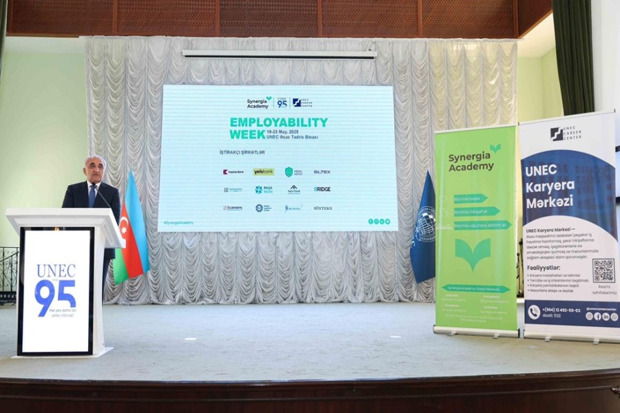 UNEC-də "Məşğulluq həftəsi": Tələbələrə karyera imkanları yaradılır
