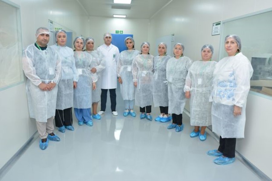 Regional həkim-endokrinoloqlar “R-pharm” əczaçılıq zavodunu ziyarət ediblər -FOTO