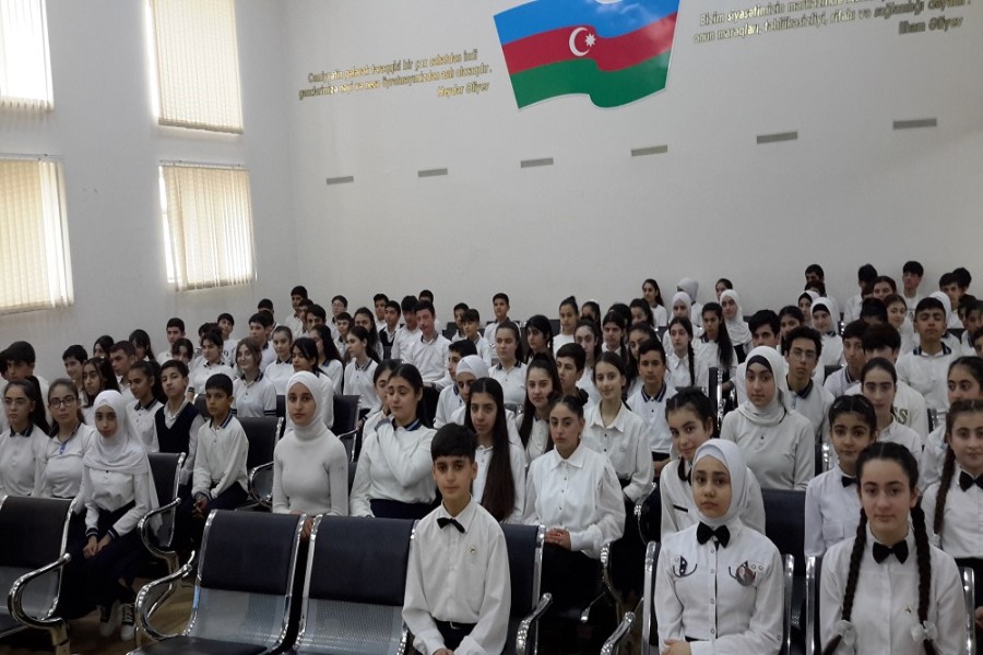 “Oriqami” Uşaq və Yeniyetmələr İB 295 № li məktəbdə tədbir keçirib - FOTOLAR