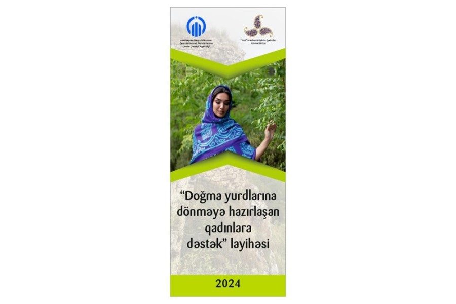 Doğma yurdlarına dönməyə hazırlaşan qadınlara dəstək göstərilir