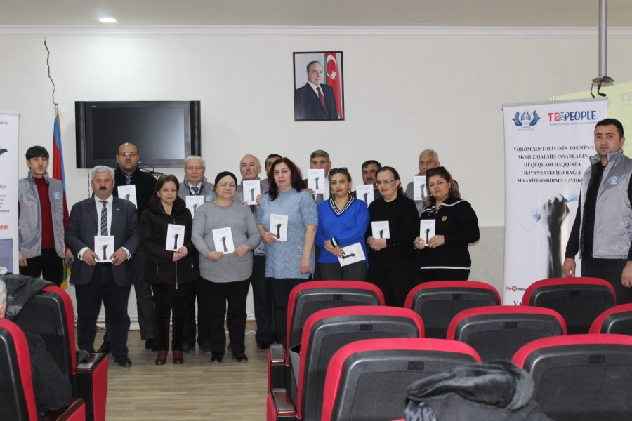 Vərəmsiz Gələcəyə Doğru İB vərəmin təsirinə məruz qalmış insanların hüququları ilə bağlı tədbir keçirib