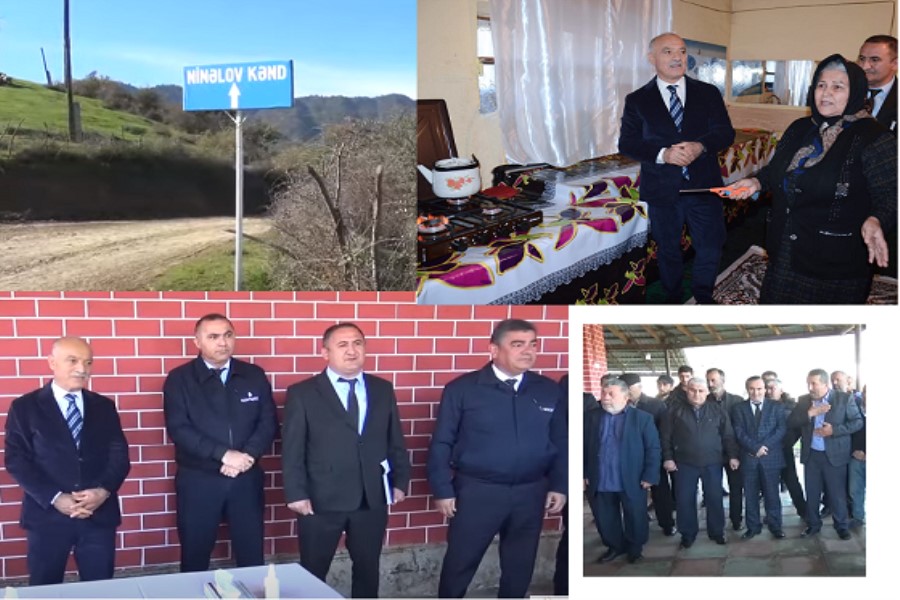 Masallının ucqar dağ kəndinə qaz xətti çəkilib