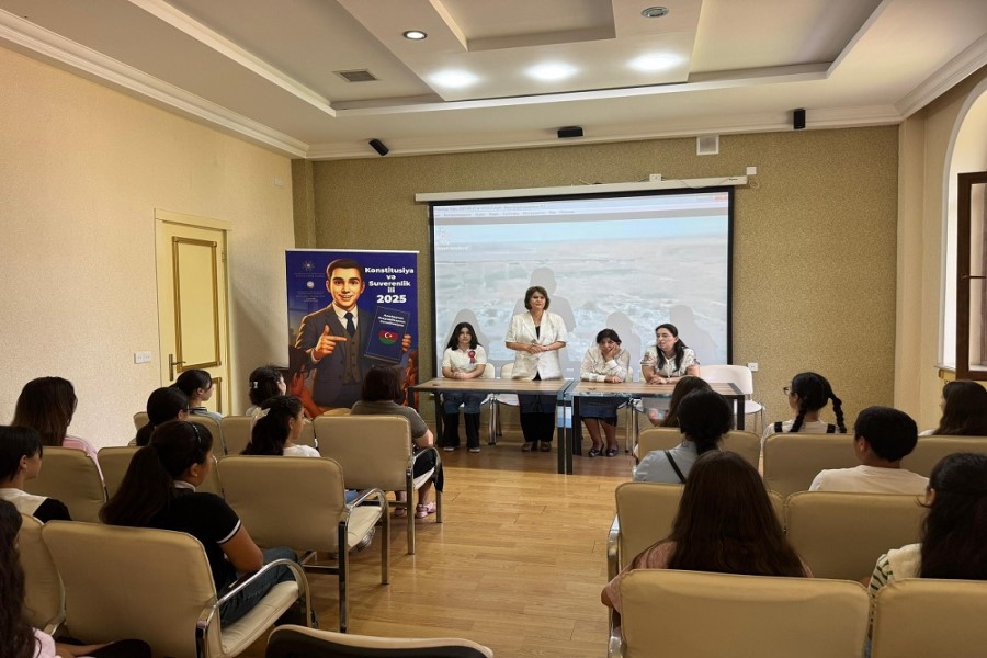 "Milli İradə, Güclü Dövlət Suverenliyin izi ilə" adlı tədbir keçirildi - FOTOLAR