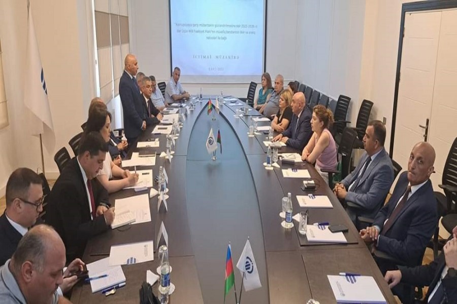 "Korrupsiyaya qarşı mübarizənin gücləndirilməsinə dair 2022-2026-ci illər üçün Milli Fəaliyyət Planı" ilə bağlı tədbir / FOTOLAR