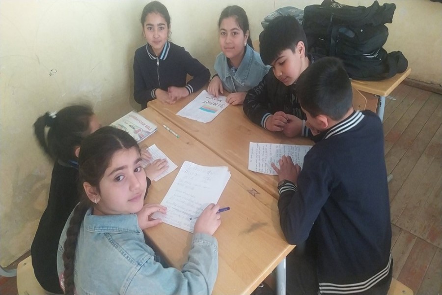 "Aprel Döyüşləri-Zəfərə Aparan Yol" adlı intellektual yarış keçirilib - FOTOLAR