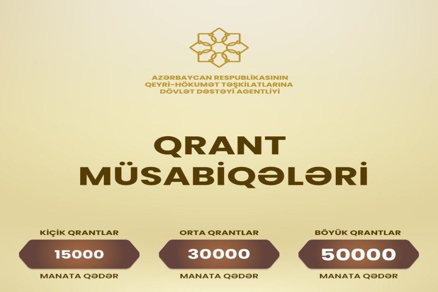 Müsabiqələrə 1000-ə yaxın QHT-dən müraciət daxil olub