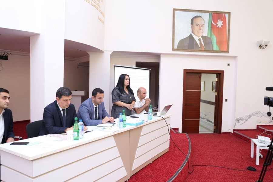 “İşğaldan azad edilmiş ərazilərdə quruculuğun sosial-iqtisadi aspektləri” mövzusunda tədbir keçirilib - FOTOLAR